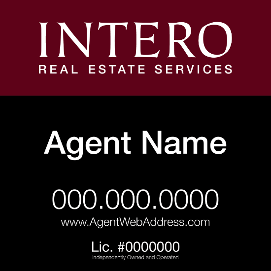 Picture of INTERO 24"x24" IFS Yard Sign - Classic