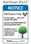 Picture of N4: AT&T N4- RF ENERGY NOTICE Aluminum 8"x12"