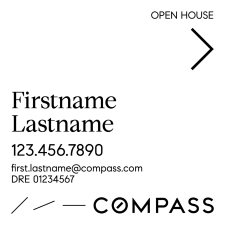 Picture for category Compass Open House Black Super Frames - White Design